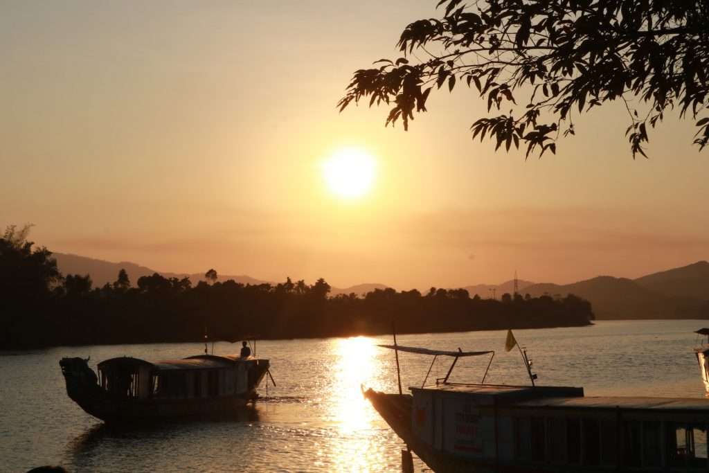 The Perfume River in Hue is one of the msot tranquil places in Vietnam
