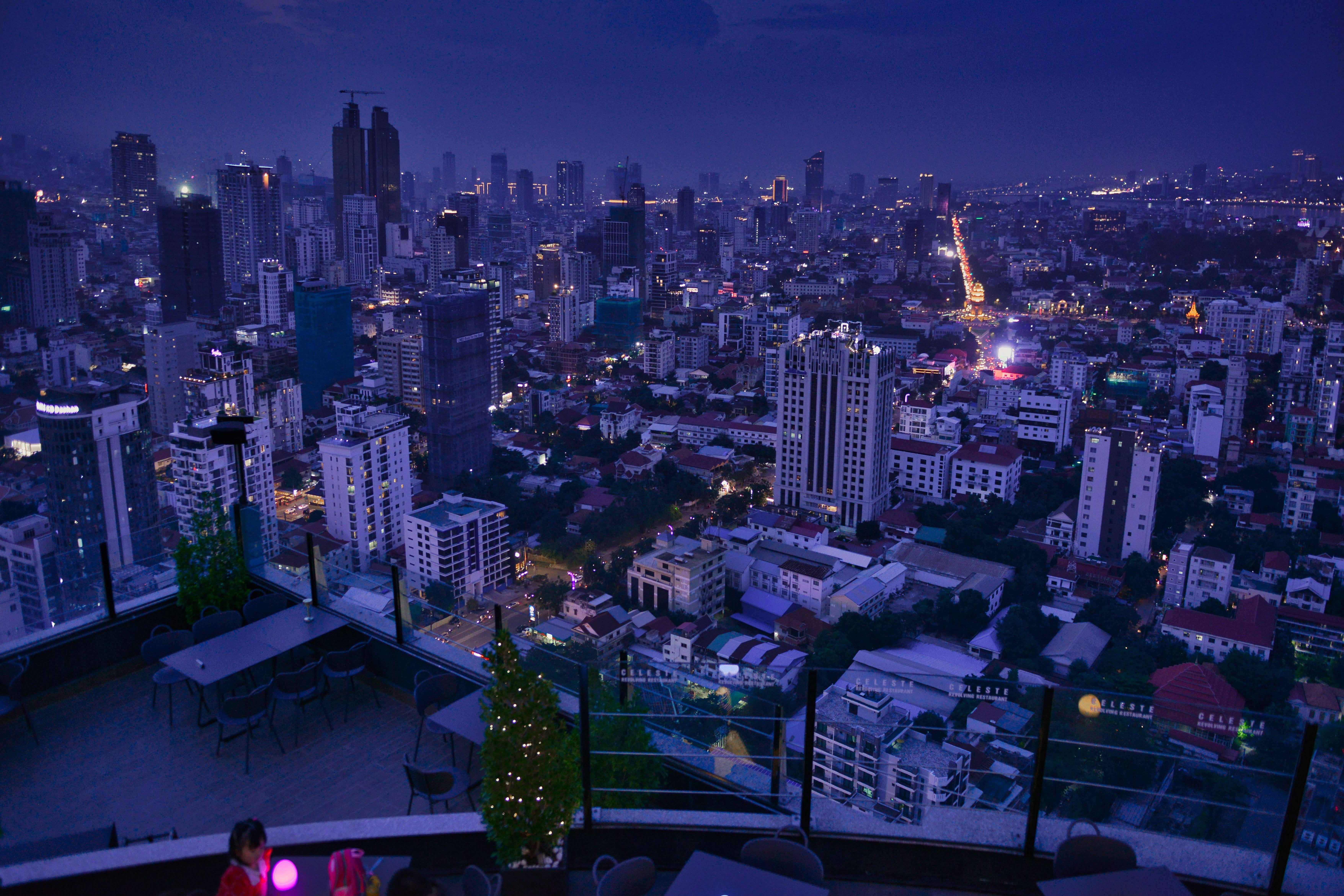 Phnom Penh at night